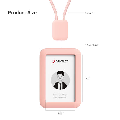 SANTLET 縦型IDカードホルダー