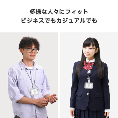 SANTLET 横型IDカードホルダー