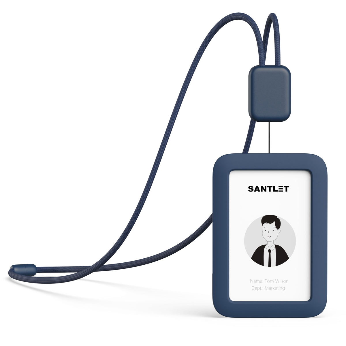 SANTLET 縦型IDカードホルダー